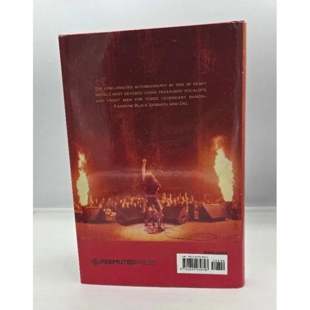 Rainbow in the Dark: The‎ Autobiography of Ronnie James Dio Signed Hardcover